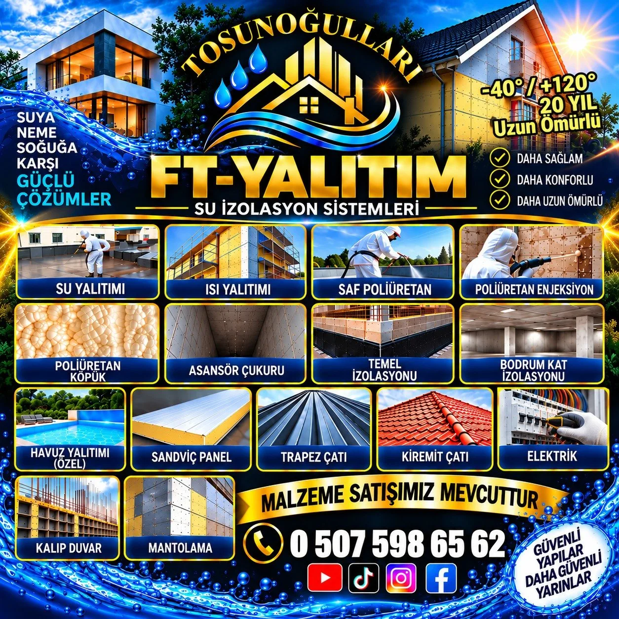 TÜRKİYE GENELİ SU YALITIMI